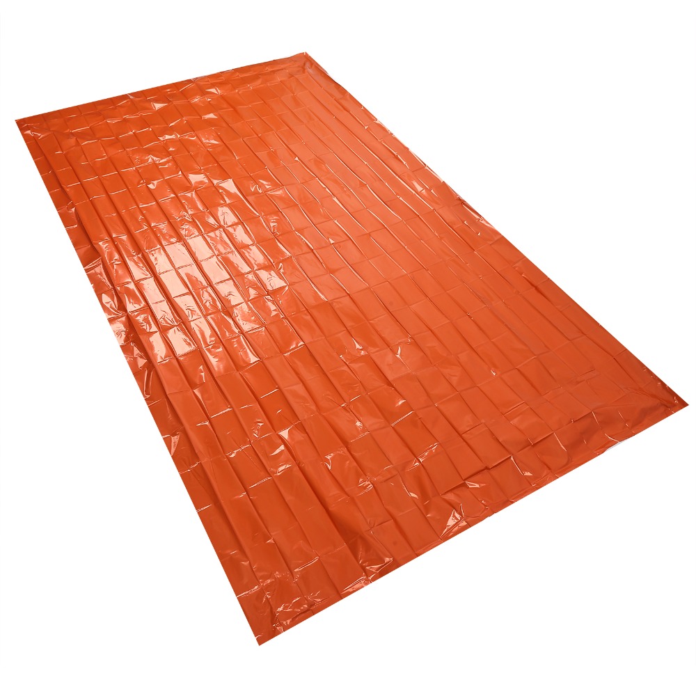 Durable PE Emergency Blanket R - Survival Blanket Reflective ulasan dan harga
