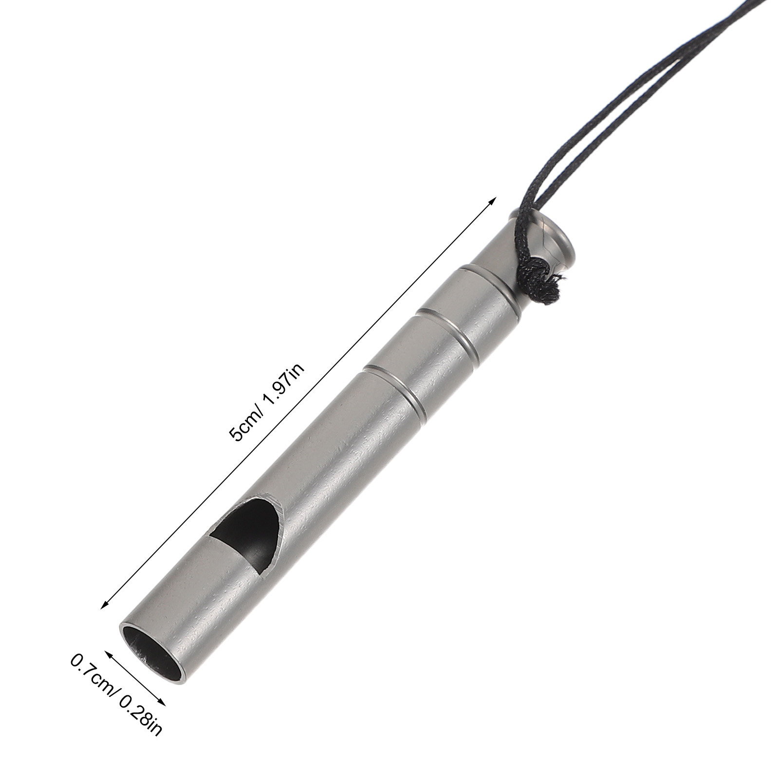 2Pcs Titanium Emergency Surviv - Emergency Whistle Loud ulasan dan harga