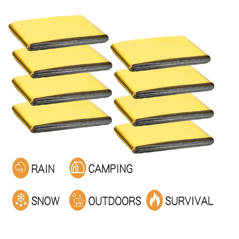 130x210cm Heavy‑Duty Mylar Foi - Survival Blanket Reflective ulasan dan harga