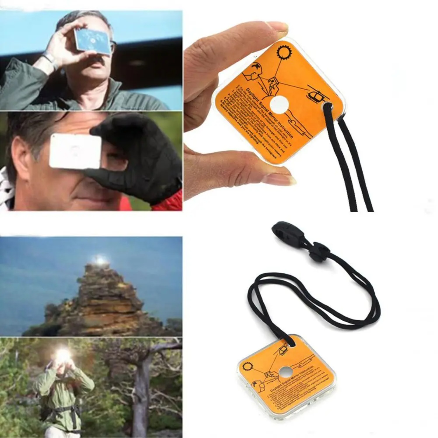 New 1PC Outdoor Survival Refle - Emergency Whistle Loud ulasan dan harga